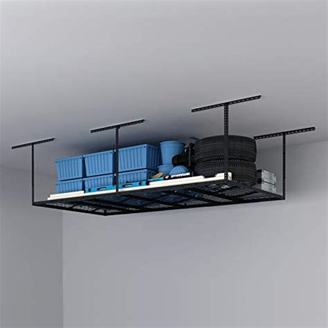 Fleximounts Pro 4x8 Overhead Garage Storage Rackadjustable Garage