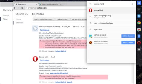 Opera mini enables you to take your full web experience to your phone. Dev.Opera — Opera Mini on your Chromebook for fun and ...