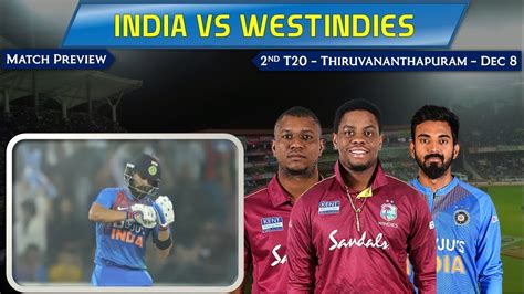Ind Vs Wi 2nd T20 Preview India Vs West Indies 2nd T20 Preview Player S Analysis Youtube