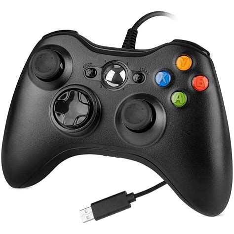 Luxmo Wired Xbox 360 Controller Gamepad Joystick Compatible With Xbox 360 Pc Windows 7 8 10