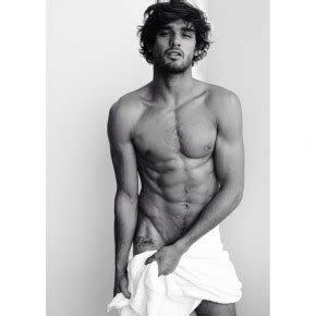 Marlon Teixeira Poses For Mario Testino S Towel Series The Fashionisto