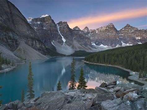 Morraine Lake Sunrise Photograph By Antony Spencer Sunrise Lake