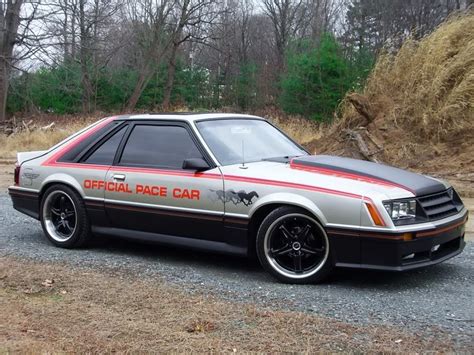 The ford mustang revolutionized the american car market and inspired the pony car class: 79 Pace Car 82 GT nose | Ford mustang cobra, Fox mustang ...