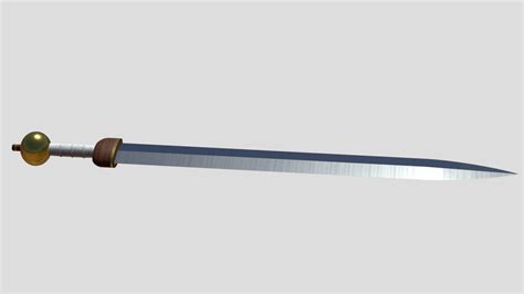Roman Sword Gladius Download Free 3d Model By Propperdientje F0af46d
