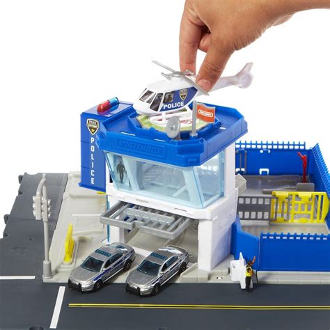 Matchbox Large Action Set Police Station Dispatch Hbd74 Hhw22 Toys