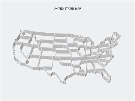 3d Map Of United States Powerpoint Templates Powerpoint Free