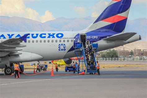 Latam Inauguró Hoy Vuelo Directo Cusco Ayacucho Notitransportes
