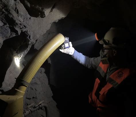 minería subterránea nueva sistema de ventilación y extracción de gases tóxicos de galerías mina