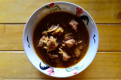 'spicy curry') is a popular thai dish consisting of red curry paste cooked in coconut milk with meat added, such as chicken, beef, pork, duck or shrimp, or vegetarian protein source such as tofu Hangle Curry Or Northern Style Hang Lay Curry Stock Image ...