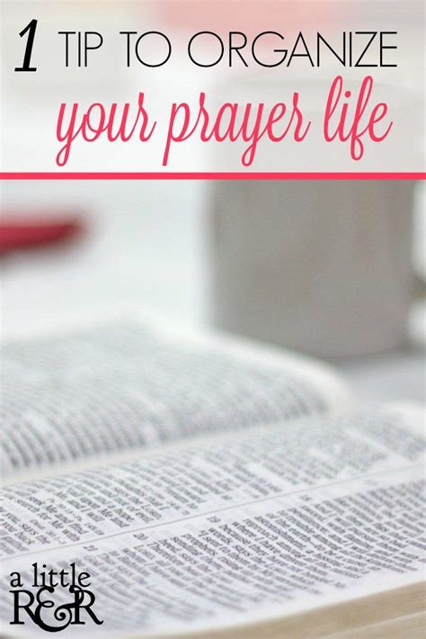 One Fabulous Tip To Organize Your Prayer List Free Printable Prayer
