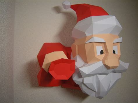 6 Printable Santa Claus Papercraft Paper Crafts