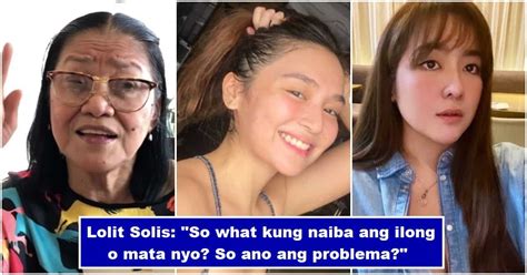 Lolit Solis Defends Angeline Quinto And Kathryn Bernardo From Their