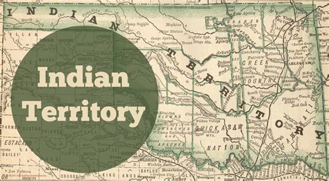 Indian Territory Jennifer Chronicles