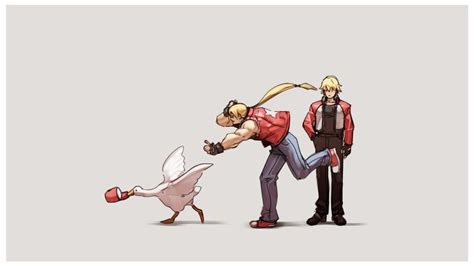 Terry Bogard Rock Howard And Goose The King Of Fighters And 4 More Drawn By Nin Nakajima