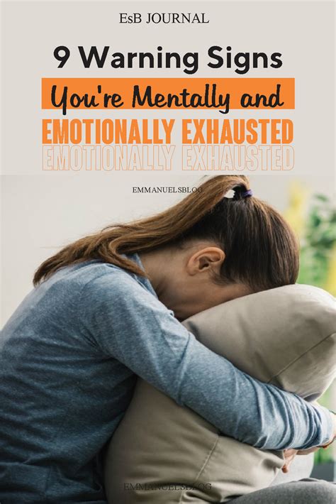 9 Warning Signs Youre Mentally And Emotionally Exhausted