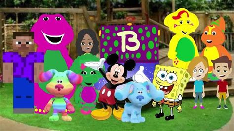 A Picture Of Barney And His Friends With His Mb By Brandontu1998 On