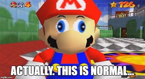 Smg4 Mario Face Meme