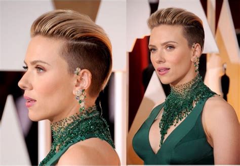 Oscar 2015 Capelli E Acconciature Scarlett Johansson Oscar Haircuts