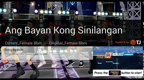 Ang Bayan Kong Sinilangan Asin Karaoke Hd Youtube