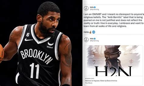 Nba Kyrie Irving Says He Is Not Anti Semitic Claiming Label Being