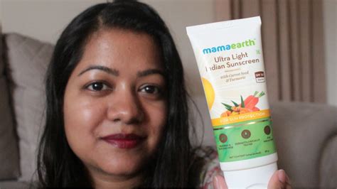 Mamaearth Ultra Light Indian Sunscreen Review Riturajput Youtube