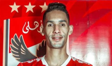 الدولي المغربي بدر بانون نجم نادي الأهلي المصري. تعرف على أول طلب للمغربي بدر بانون فى الأهلي