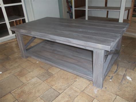 The wood base for the top is made out of pine and i made it similar to the coffee table tutorial on the site. Rustic X Coffee Table - The Schorr Thing | Ana White