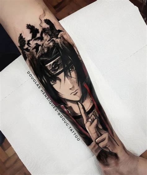 Tattoo Uchiha Itachi Naruto Tattoo Anime Tattoos Tattoos For Guys