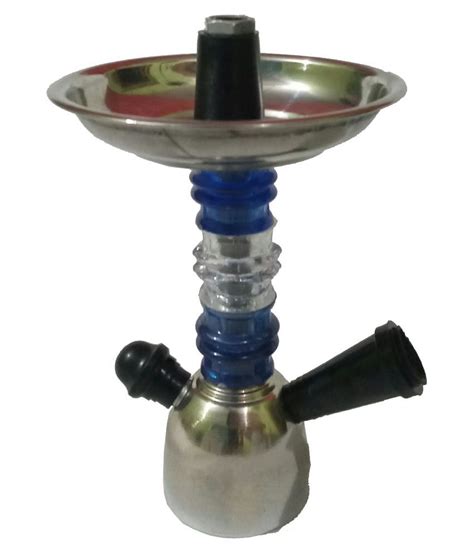 Gc Brand Blue 30 Cm Glass Table Hookah Pack Of 1 Buy Gc Brand Blue 30 Cm Glass Table Hookah