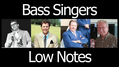 Bass Singers Low Notes Eb2 C1 Youtube