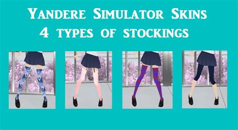 4 Custom Stockings With Images Yandere Simulator Yandere Custom