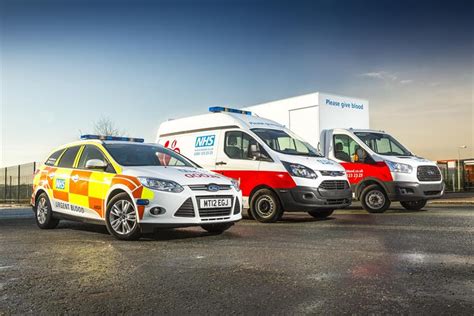 Nhs Blood Transport Flows With Ford Transit Custom