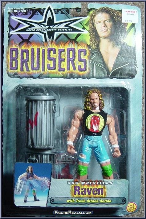 Raven From Wcw Bruisers Manufactured By Toy Biz Front Wcw World
