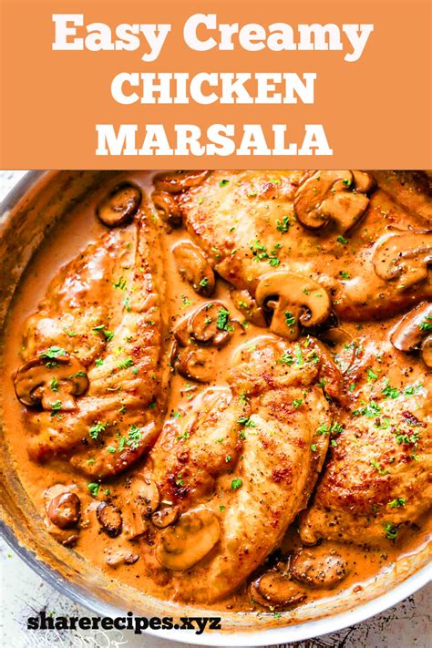 Nadine greeff / stocksy united. Easy Creamy Chicken Marsala Recipe - Dine Magazine