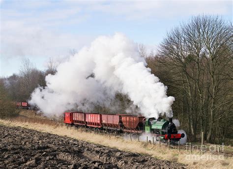 Steam Powered Coal Train Tanfield Railway Photograph By Bryan Attewell