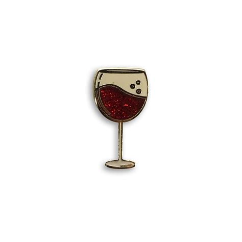 Red Wine Pin Reppin Pins