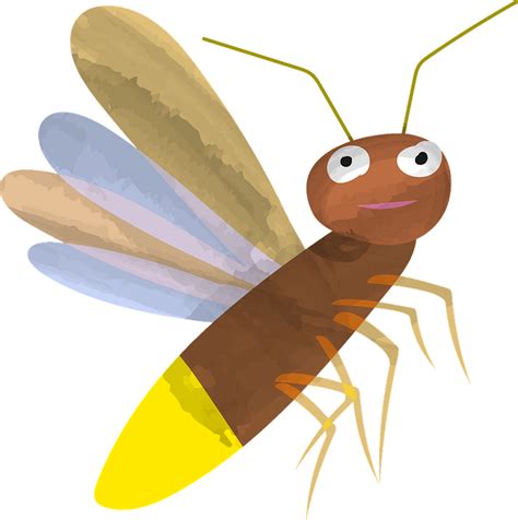 Firefly Clipart Net Winged Insects Png Download Full Size Clipart Images