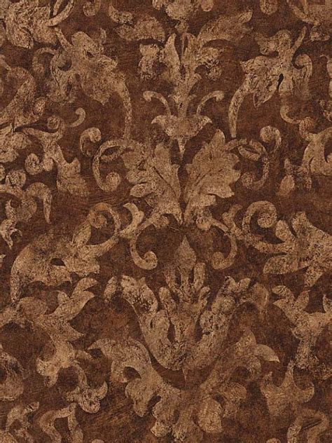 Download Gold And Brown Damask Wallpaper Gallery