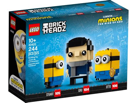 Lego Minions Brickheadz 40420 Und 40421 Sind Jetzt Verfügbar Brickzeit