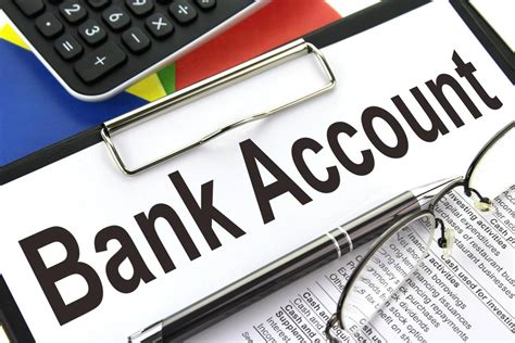 Bank Account - Clipboard image