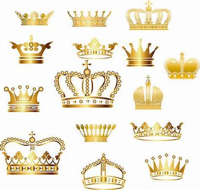 Crown Clipart Gold Queen Clip King Crowns