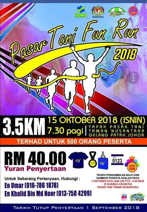 This is the 3 adventure. RUNNERIFIC: Pasar Tani Fun Run 2018