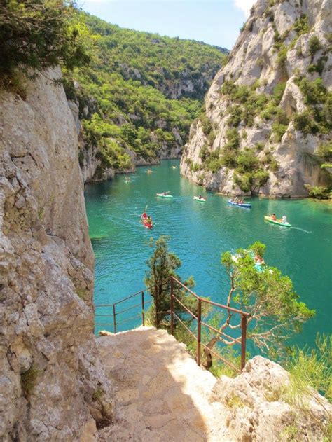 There Are A Lot Of Hiking Trails Around The Gorges Du Verdon But This
