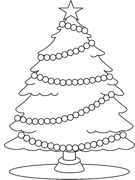 Christmas Tree Black And White Christmas Tree Clip Art Black And White