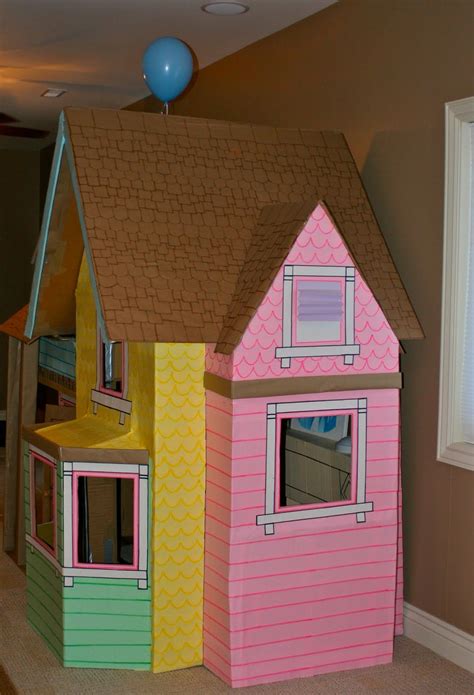 Piccolina Designs Upping The Creativity In Our House Cardboard House