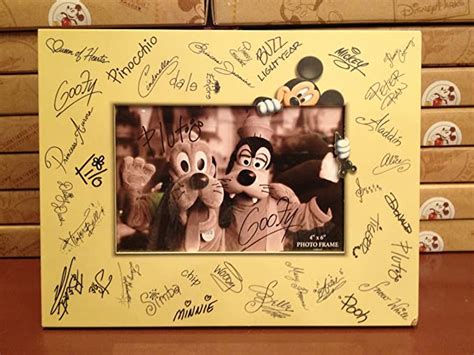 Free for commercial use no attribution required high quality images. Disney Parks Character Signature 4x6 Photo Frame - Disney ...