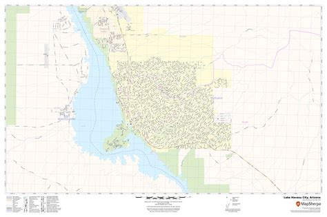 Zip Code Map For Lake Havasu City Az Floria Anastassia