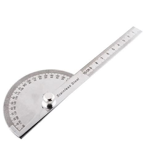 10cm 180 Degree Protractor Angle Finder Rotary Measuring Ruler