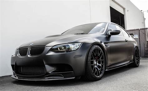 Frozen Black Bmw E92 M3 Has Menacing Looks And Over 600 Hp