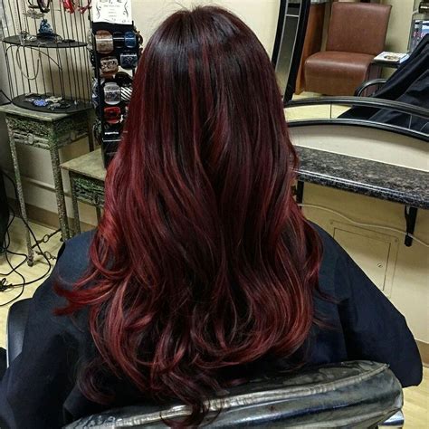 Cranberry Balayage Redken Hair Makeup Long Hair Styles Hair Styles